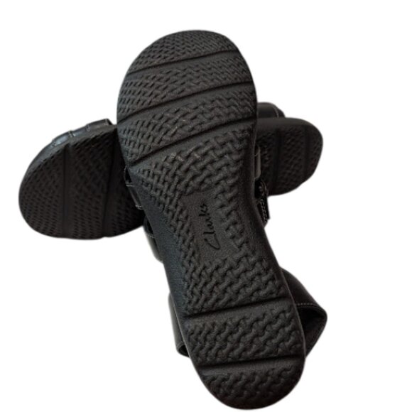 Clarks Crisscross Straps Comfort Elizabelle Sea Fisherman Sandals Size 9.5  NWOB - Picture 8 of 9